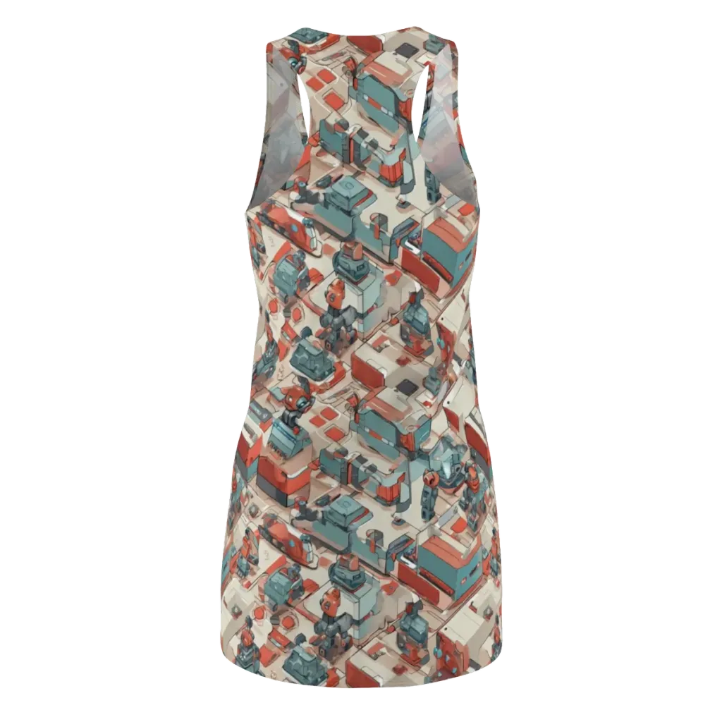 Circuit Couture on Racerback Dress — Back