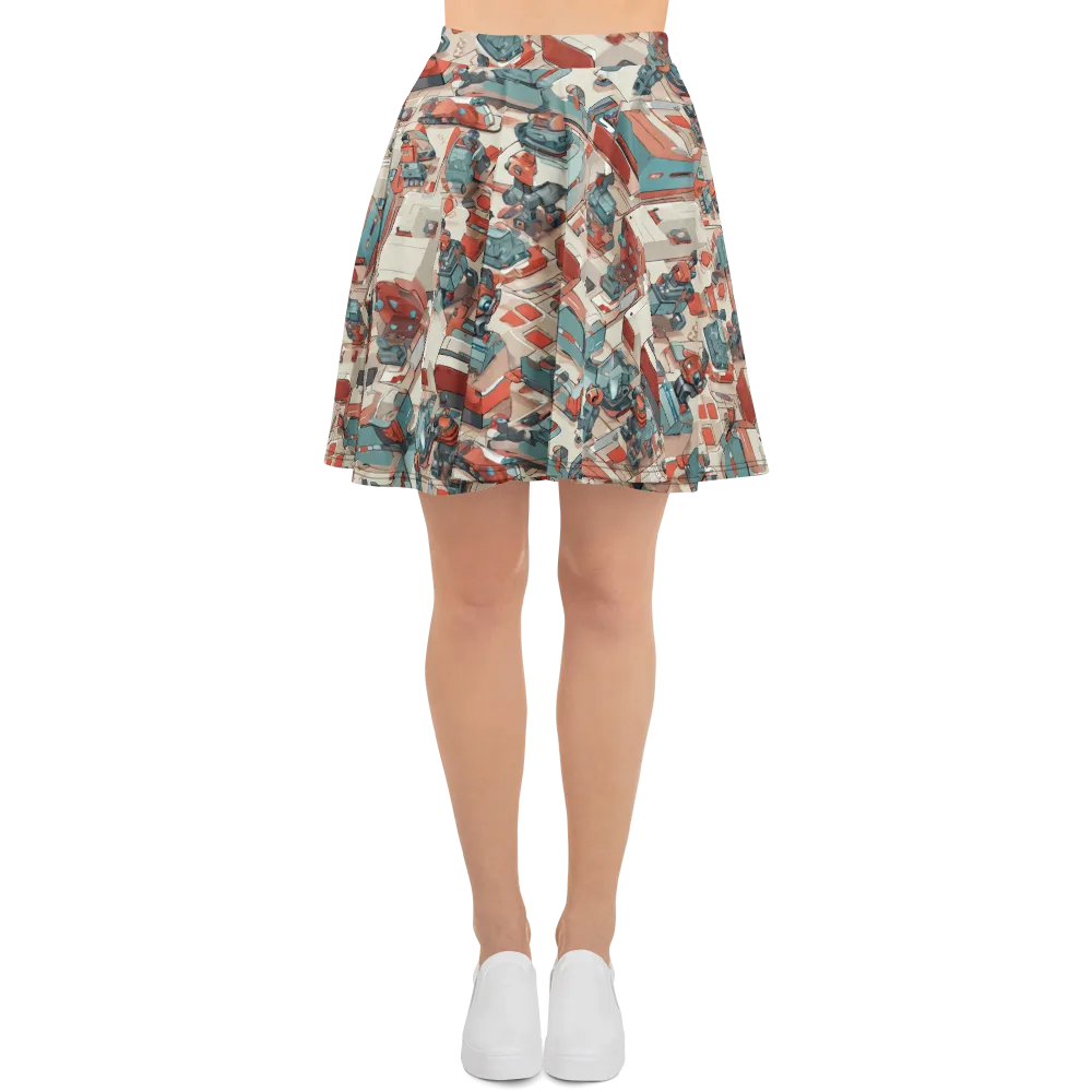 Circuit Couture on Skater Skirt — Front