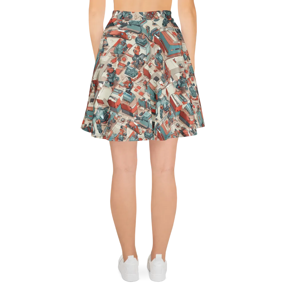 Circuit Couture on Skater Skirt — Back