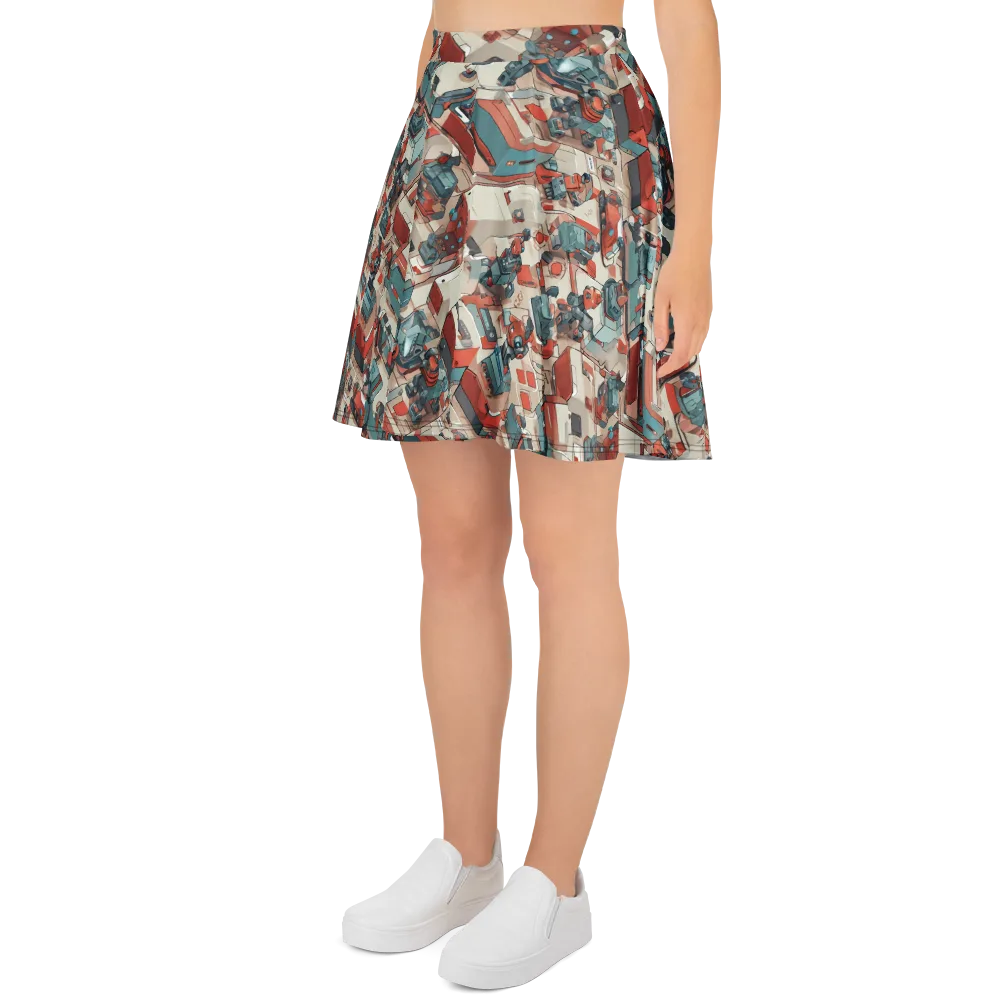 Circuit Couture on Skater Skirt — Left