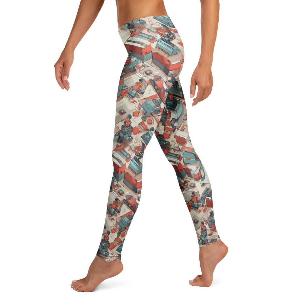 Circuit Couture on Leggings — Left