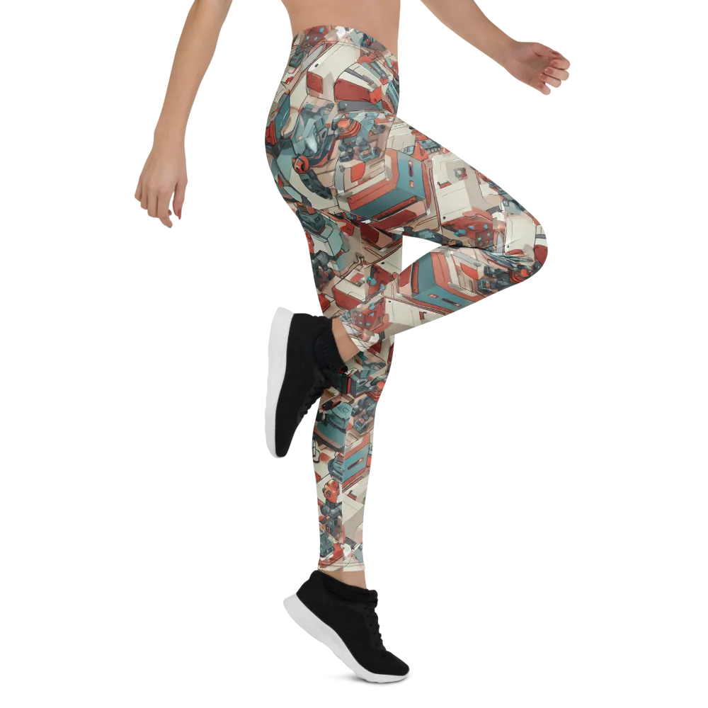 Circuit Couture on Leggings — Right