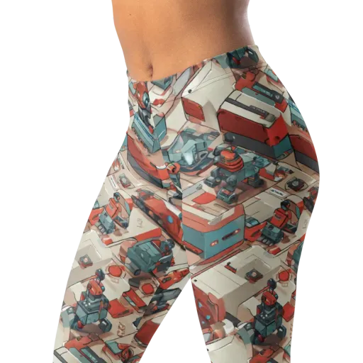 Circuit Couture on a Leggings