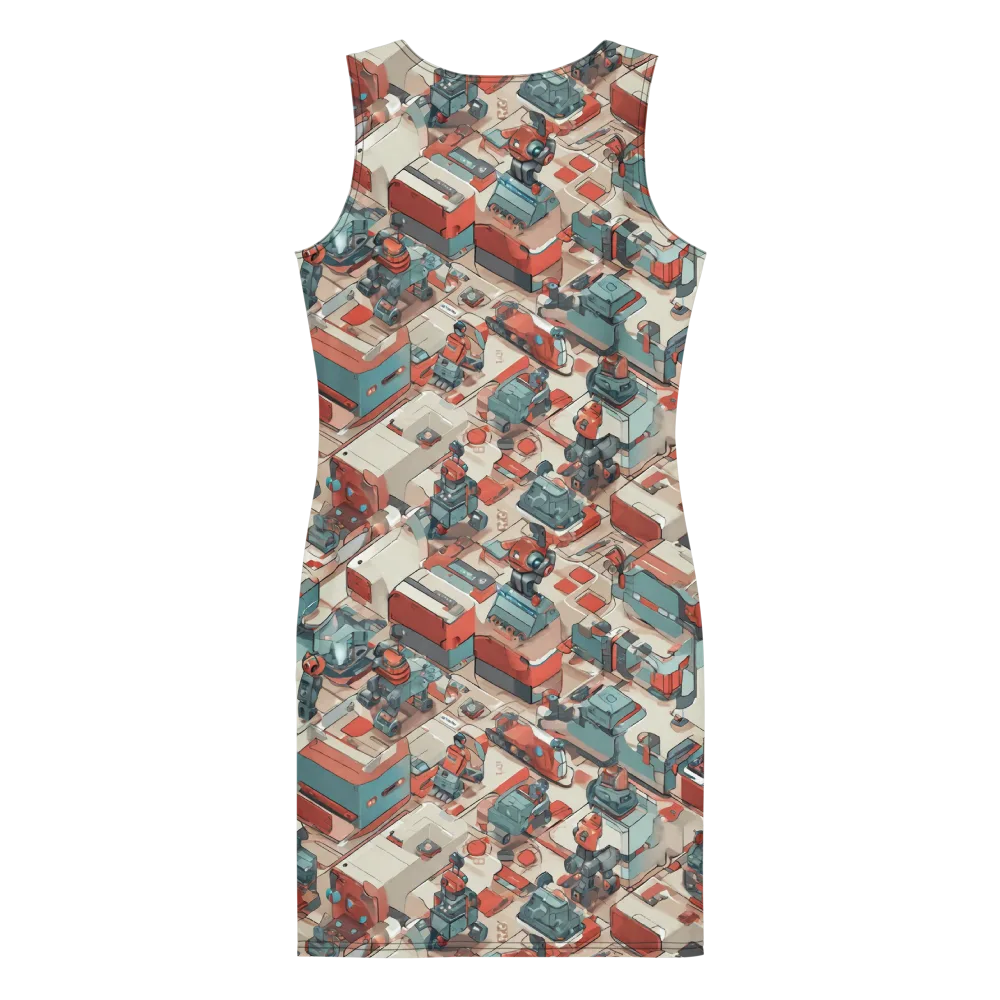 Circuit Couture on Bodycon Dress — Back