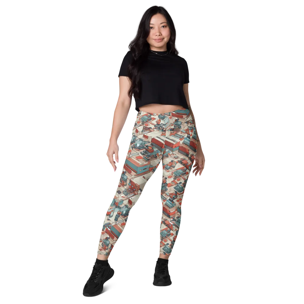 Circuit Couture on Leggings with Pockets — Front