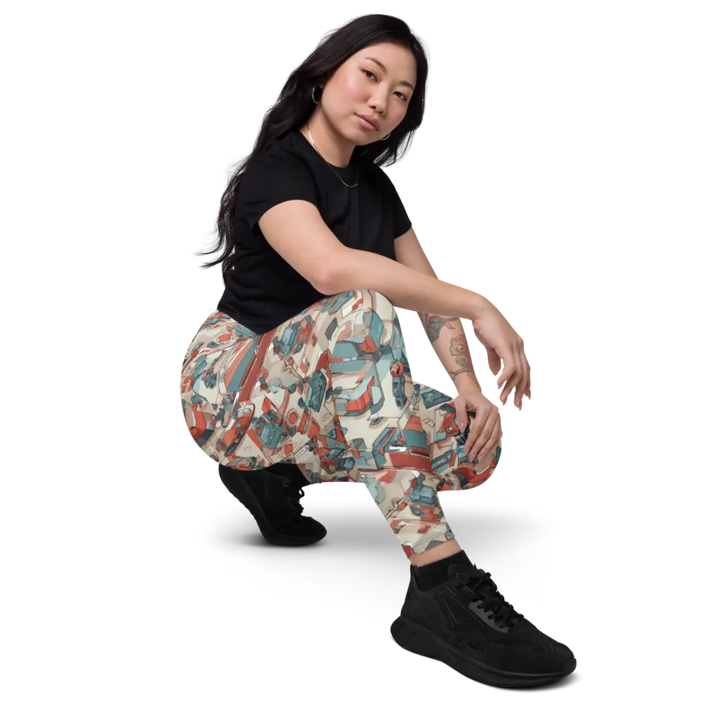 Circuit Couture on Leggings with Pockets — Right Front