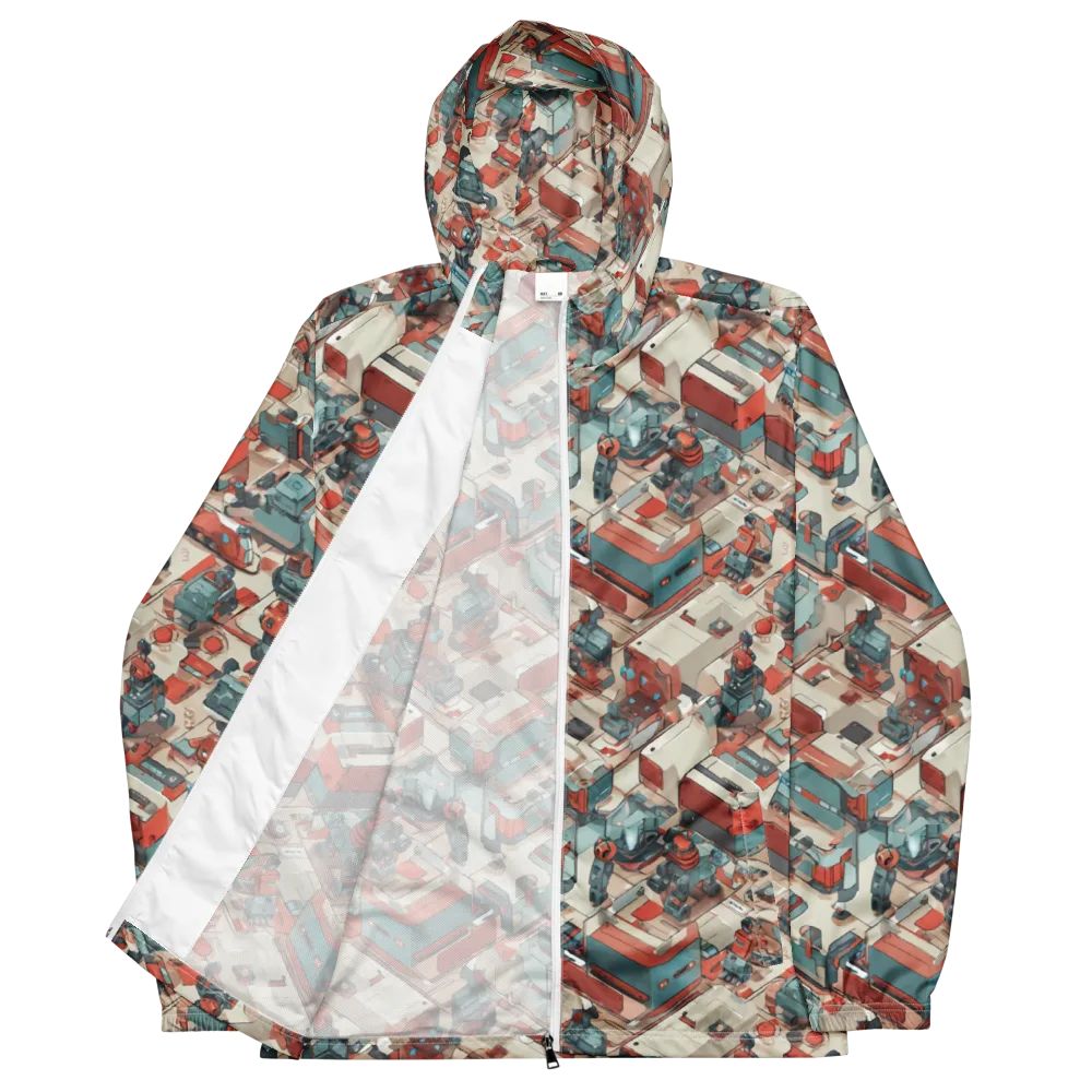 Circuit Couture on Men's Windbreaker — Front