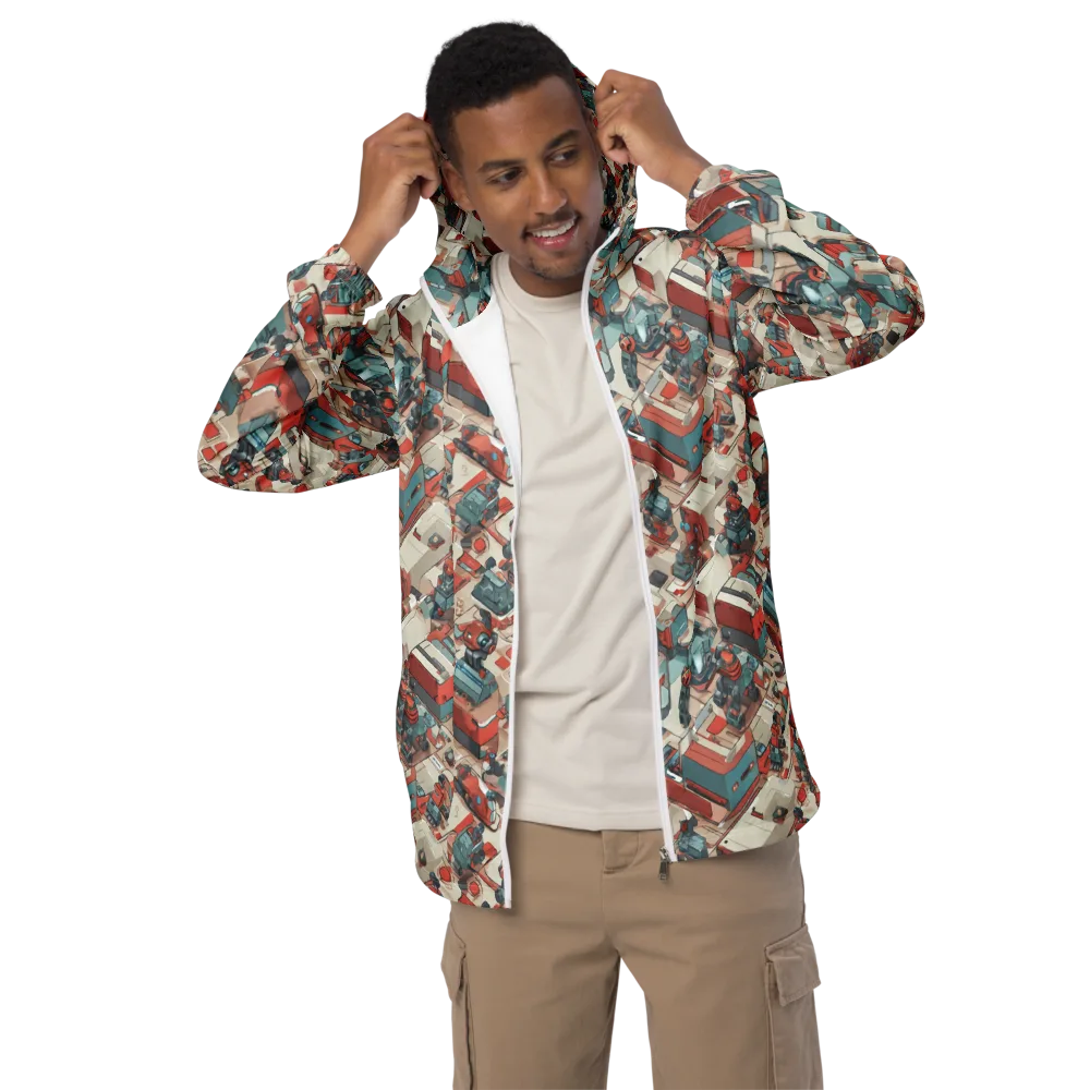 Circuit Couture on Men's Windbreaker — Front
