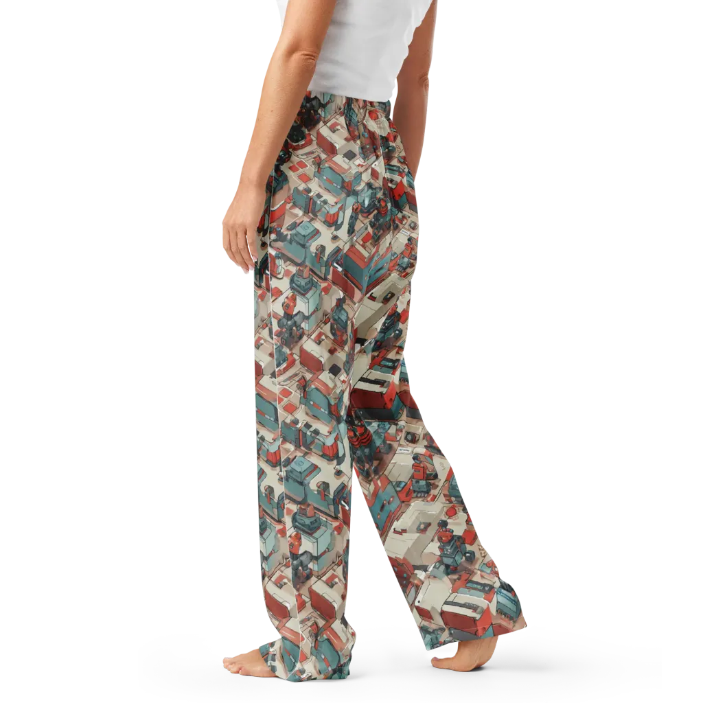Circuit Couture on Women's Pajama Pants — Left