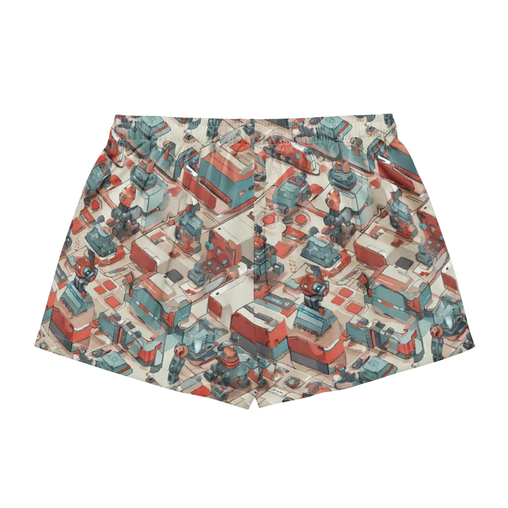 Circuit Couture on Women's Pajama Shorts — Back