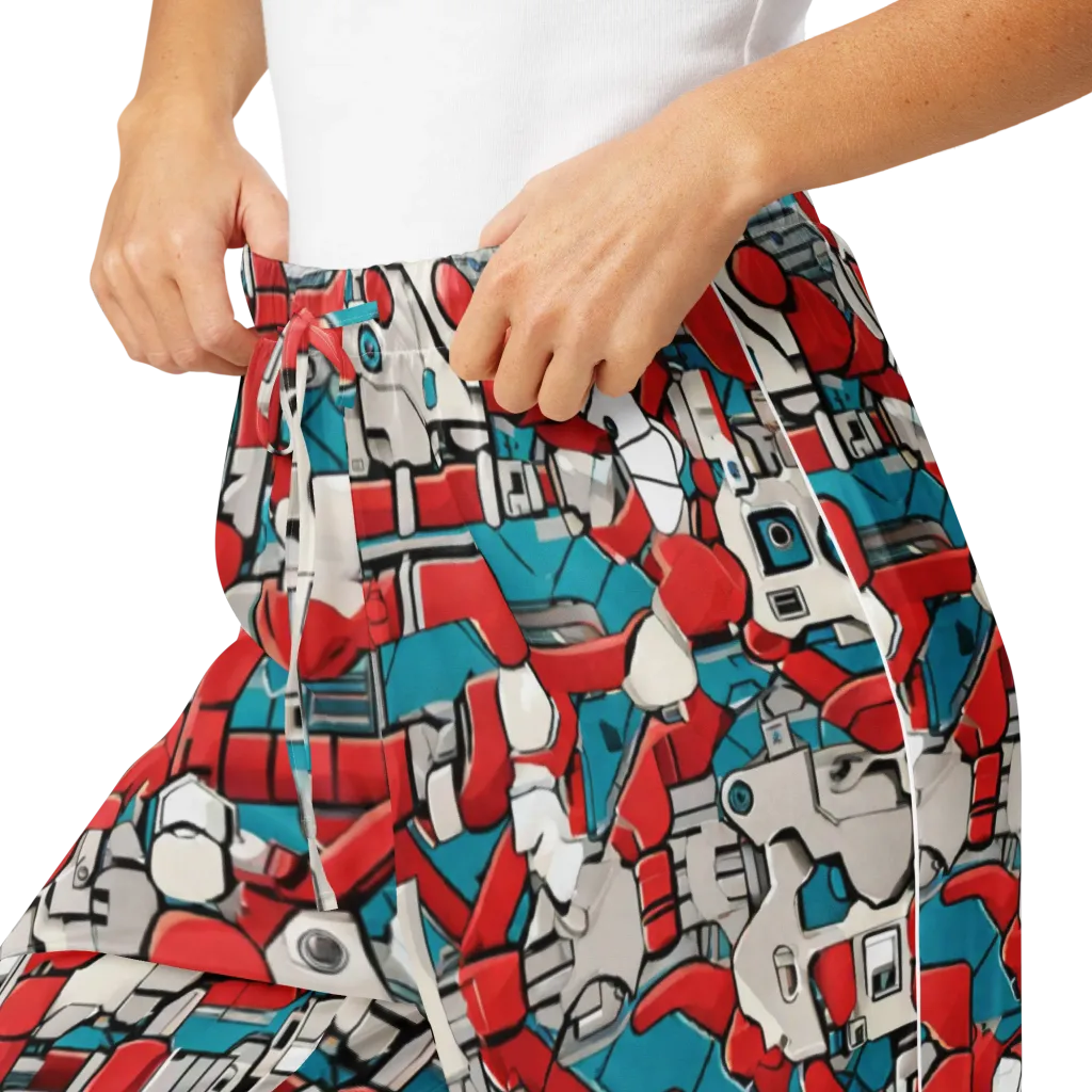 Red Circuitry on Women's Pajama Pants — Product details