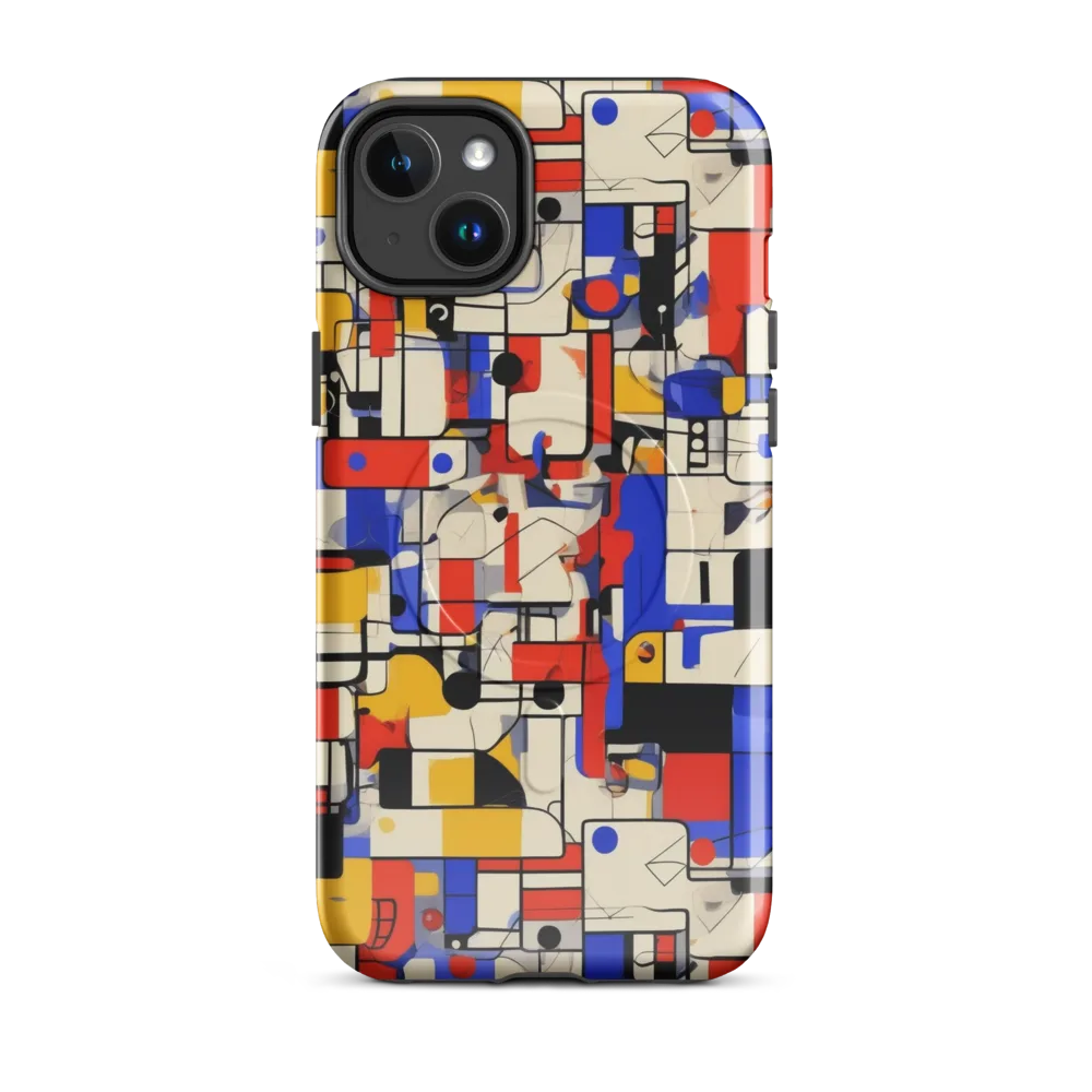 Cobalt Bauhaus on MagSafe Tough Case for iPhone® — Front
