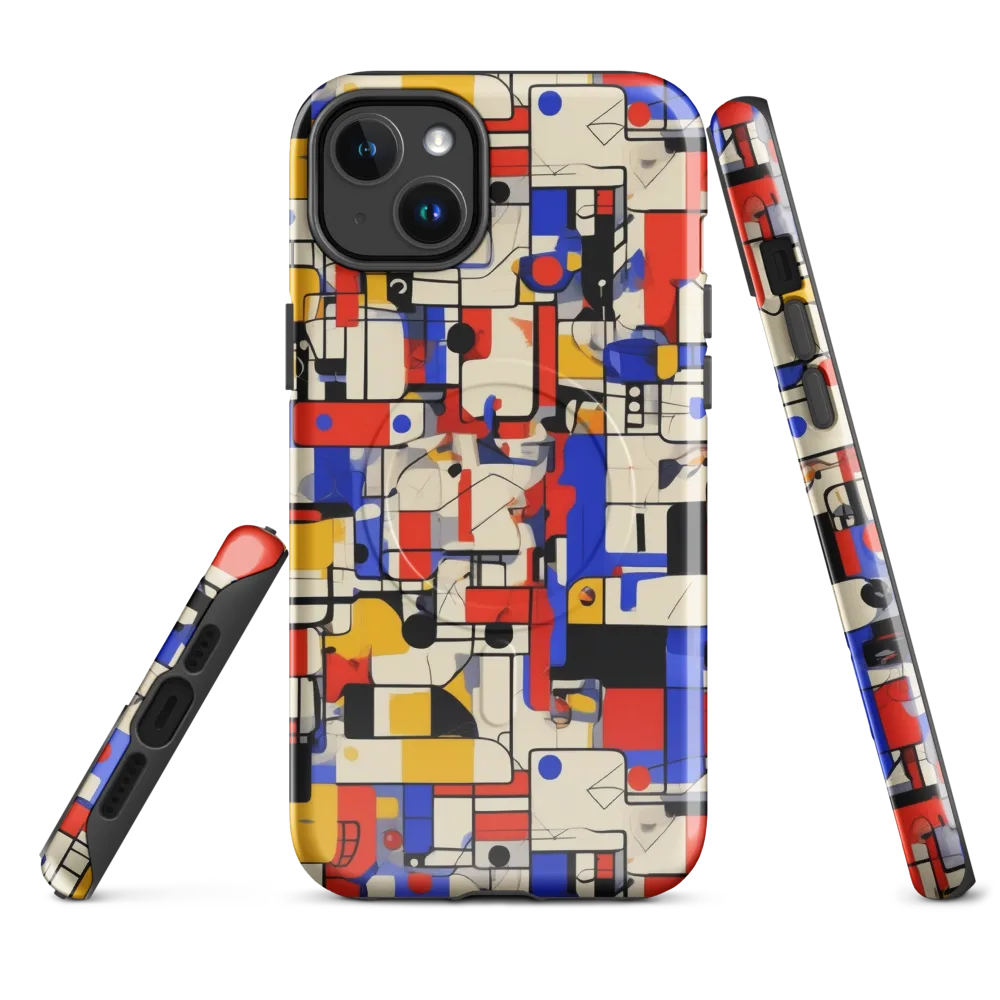 Cobalt Bauhaus on MagSafe Tough Case for iPhone® — Front