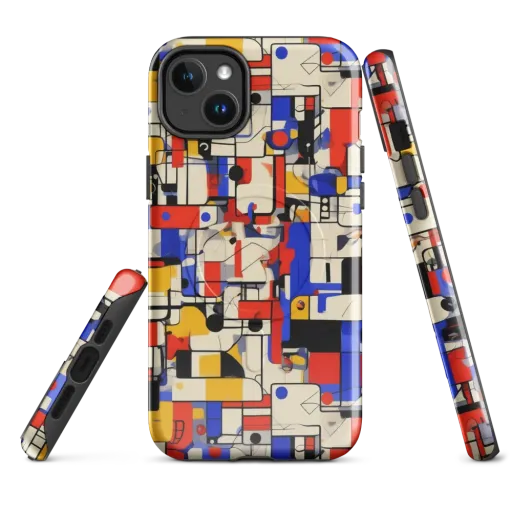 Cobalt Bauhaus on a MagSafe Tough Case for iPhone®