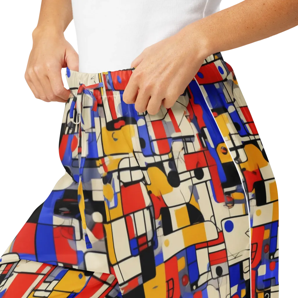Cobalt Bauhaus on Women's Pajama Pants — Product details