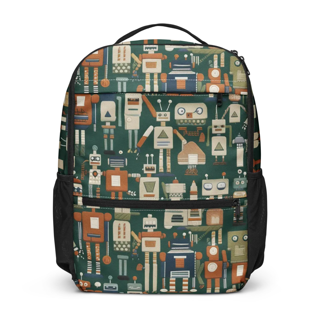 Tin Can Parade on Utility Backpack — Front