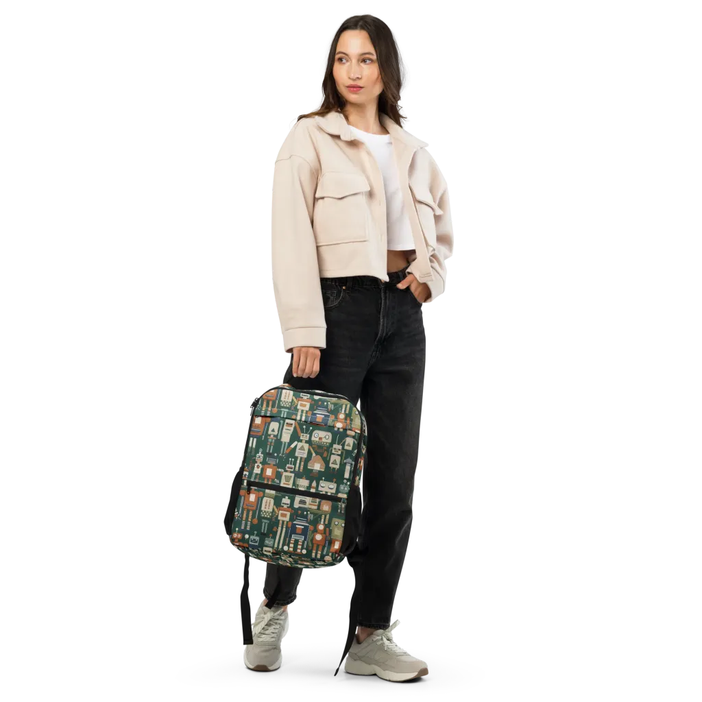 Tin Can Parade on Utility Backpack — Front