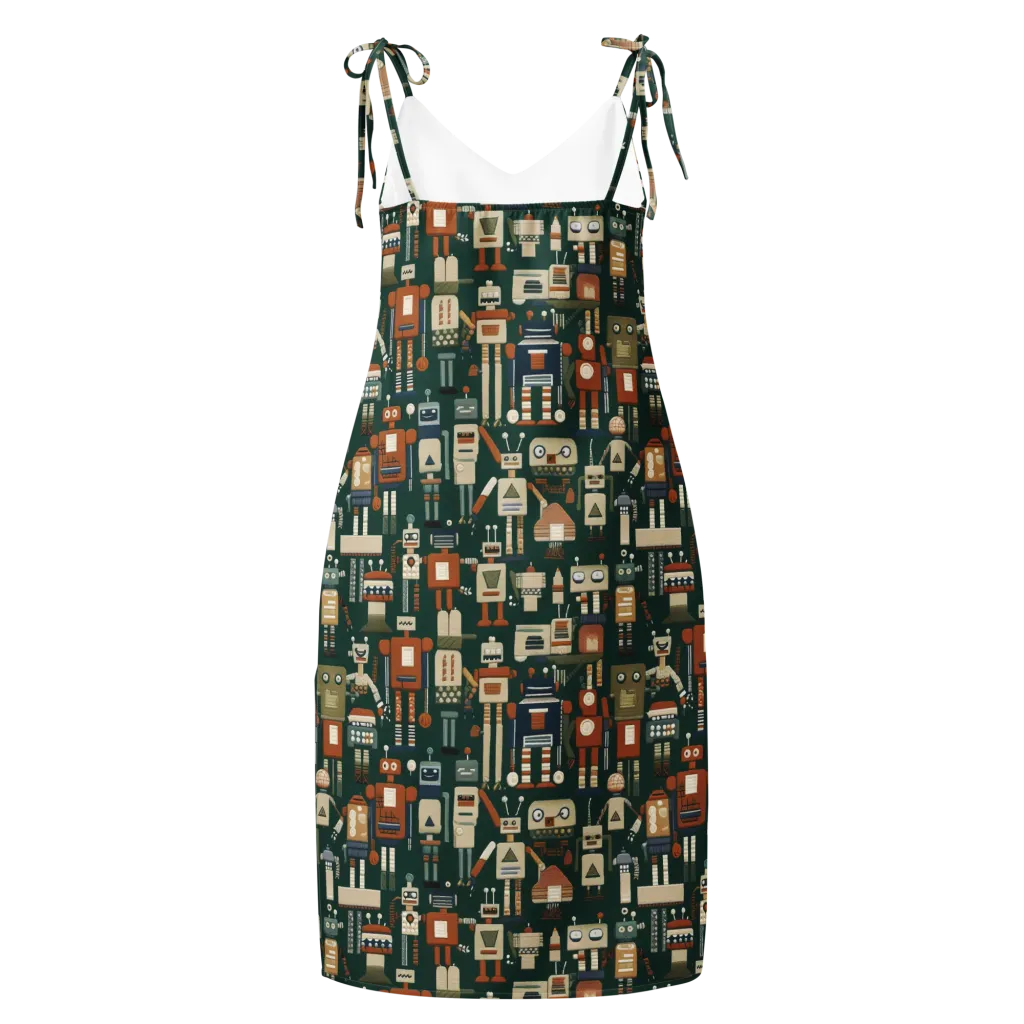 Tin Can Parade on Slip Dress — Back