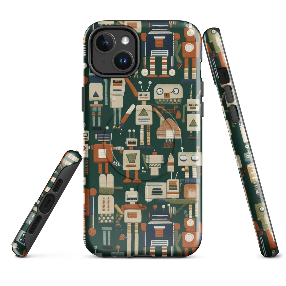 Tin Can Parade on MagSafe Tough Case for iPhone® — Front
