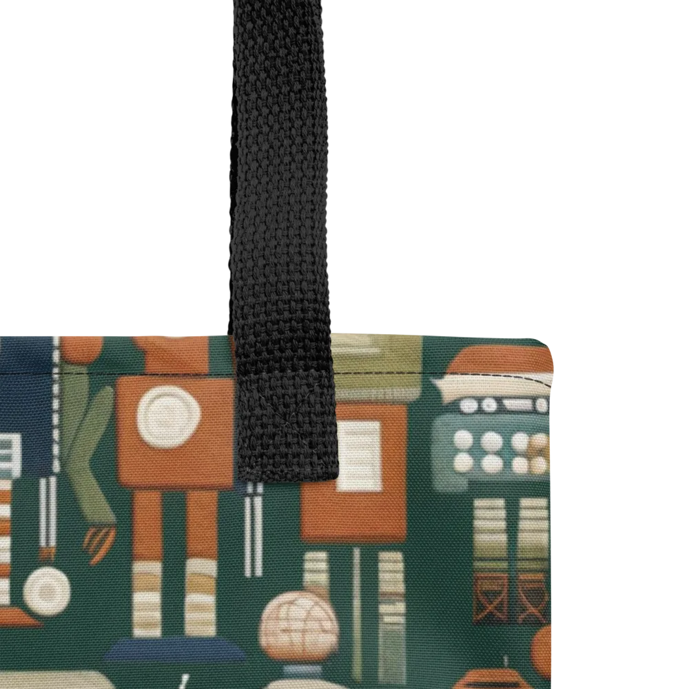 Tin Can Parade on Tote Bag — Product details