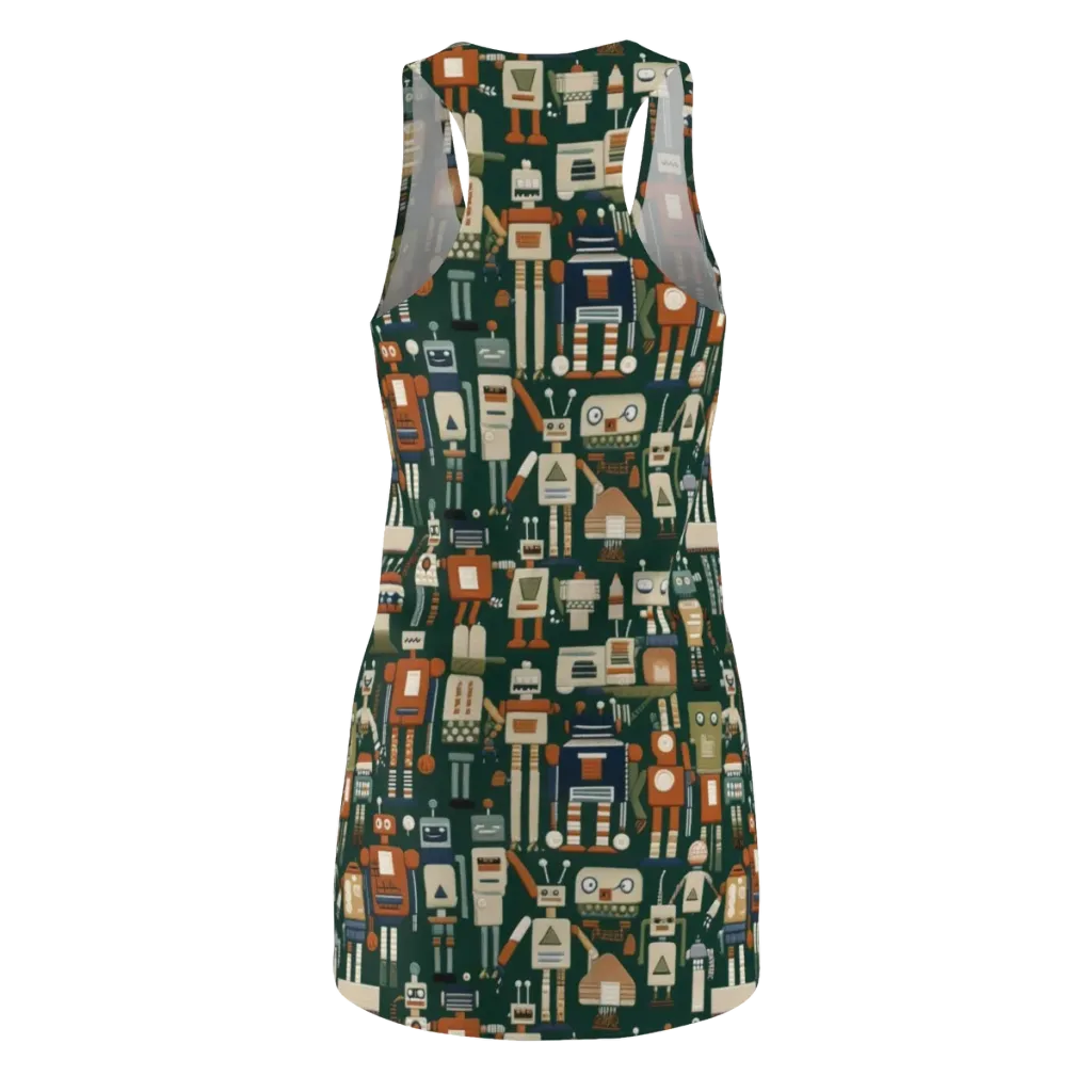 Tin Can Parade on Racerback Dress — Back