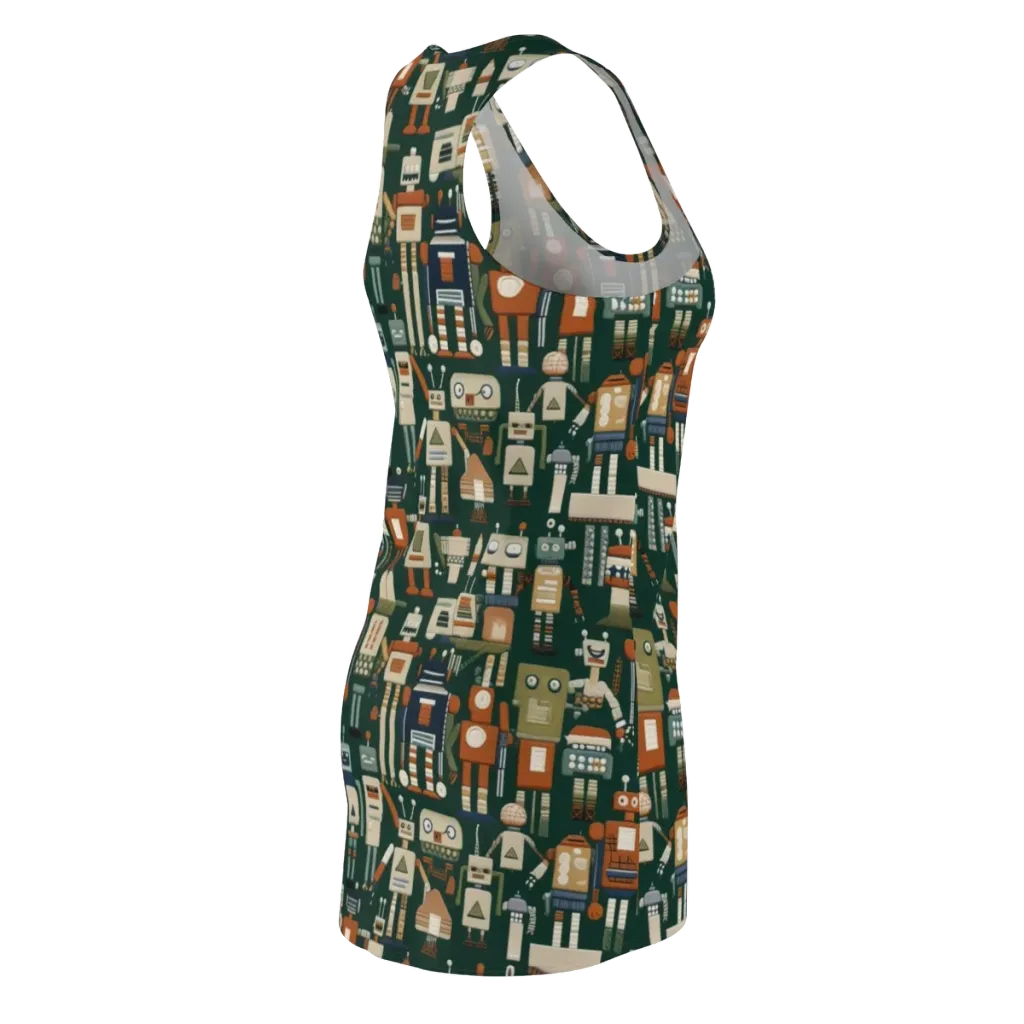 Tin Can Parade on Racerback Dress — Back Side