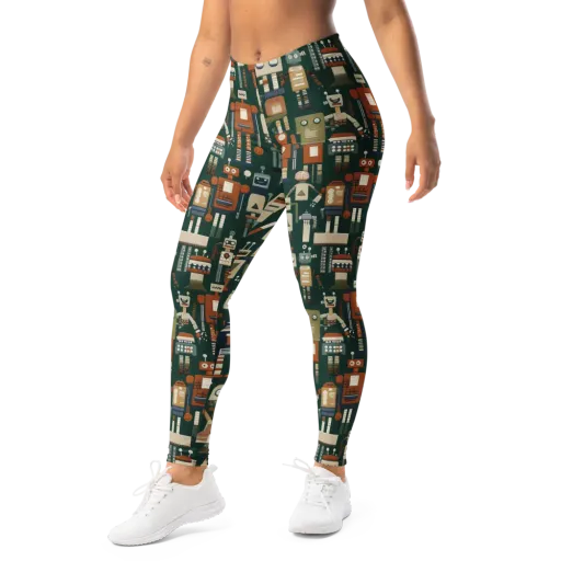 Tin Can Parade on a Leggings