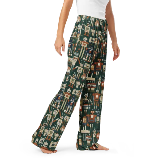 Tin Can Parade on a Women's Pajama Pants