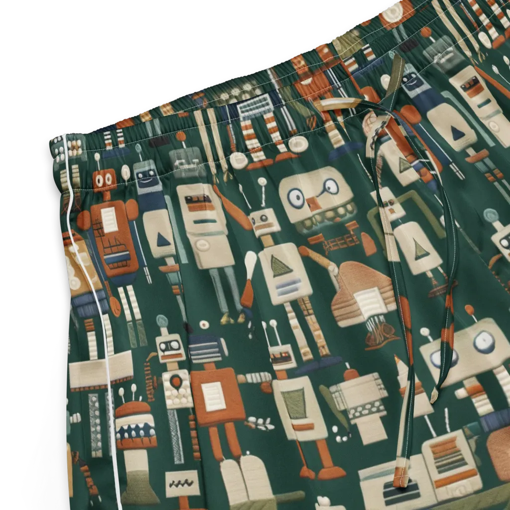Tin Can Parade on Women's Pajama Shorts — Product details