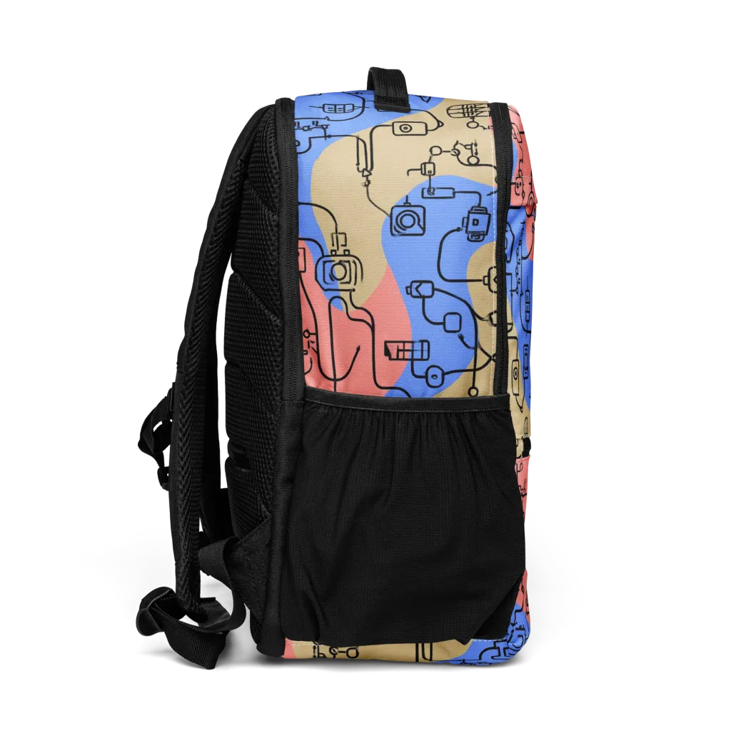 Analog Bloom on Utility Backpack — Right