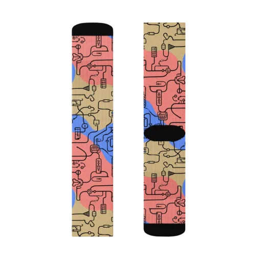 Analog Bloom on a Socks