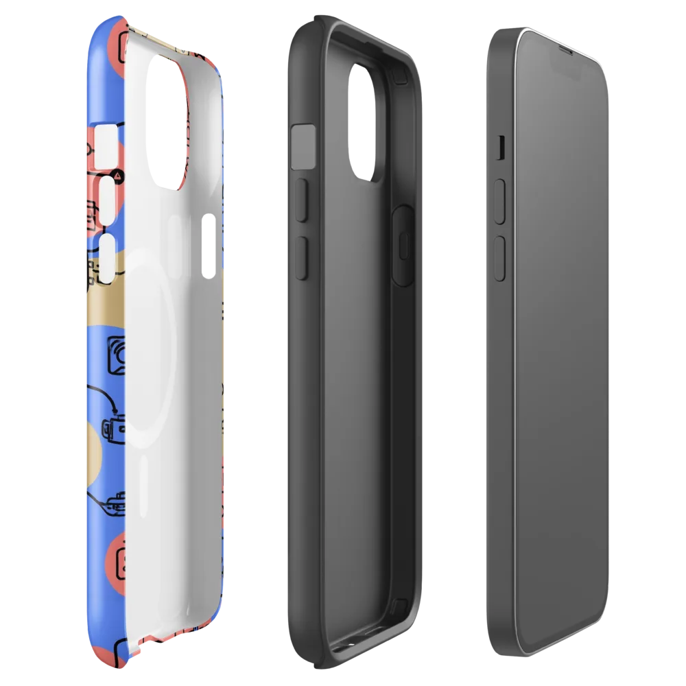 Analog Bloom on MagSafe Tough Case for iPhone® — Front