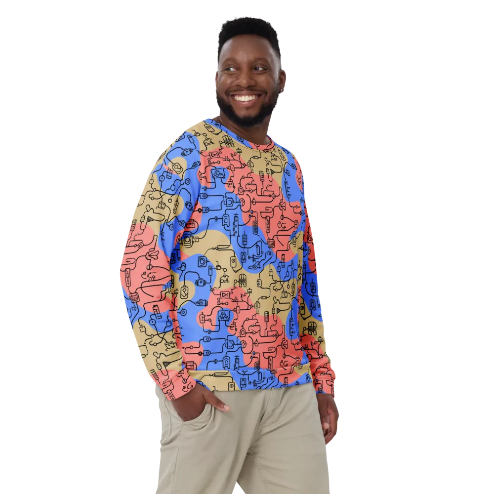 Analog Bloom on Sweatshirt — Front
