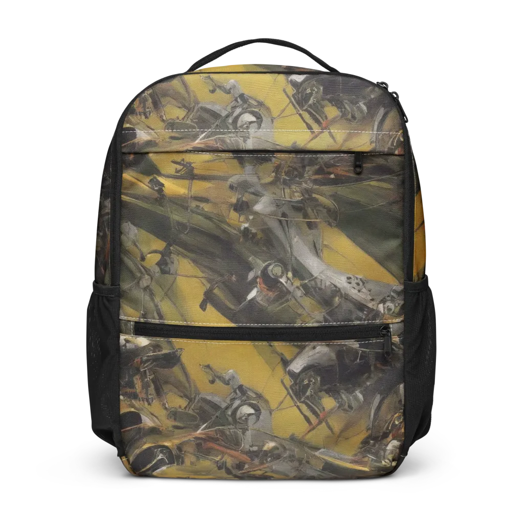 Ochre Momentum on Utility Backpack — Front