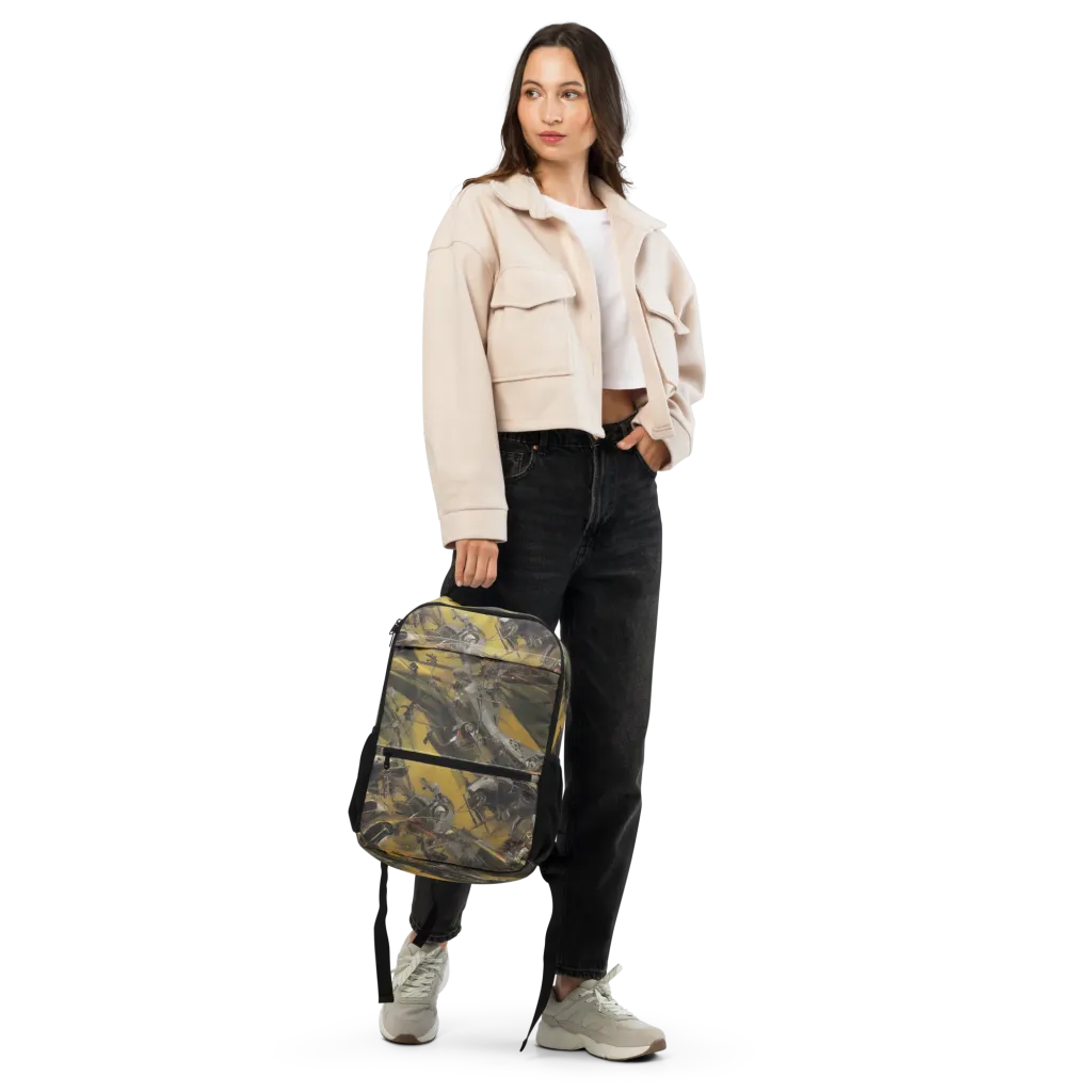Ochre Momentum on Utility Backpack — Front
