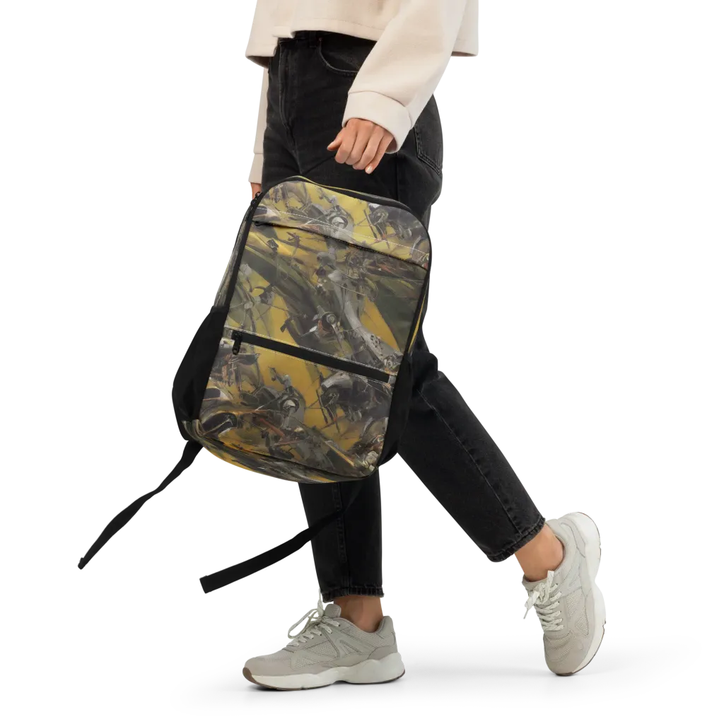 Ochre Momentum on Utility Backpack — Front