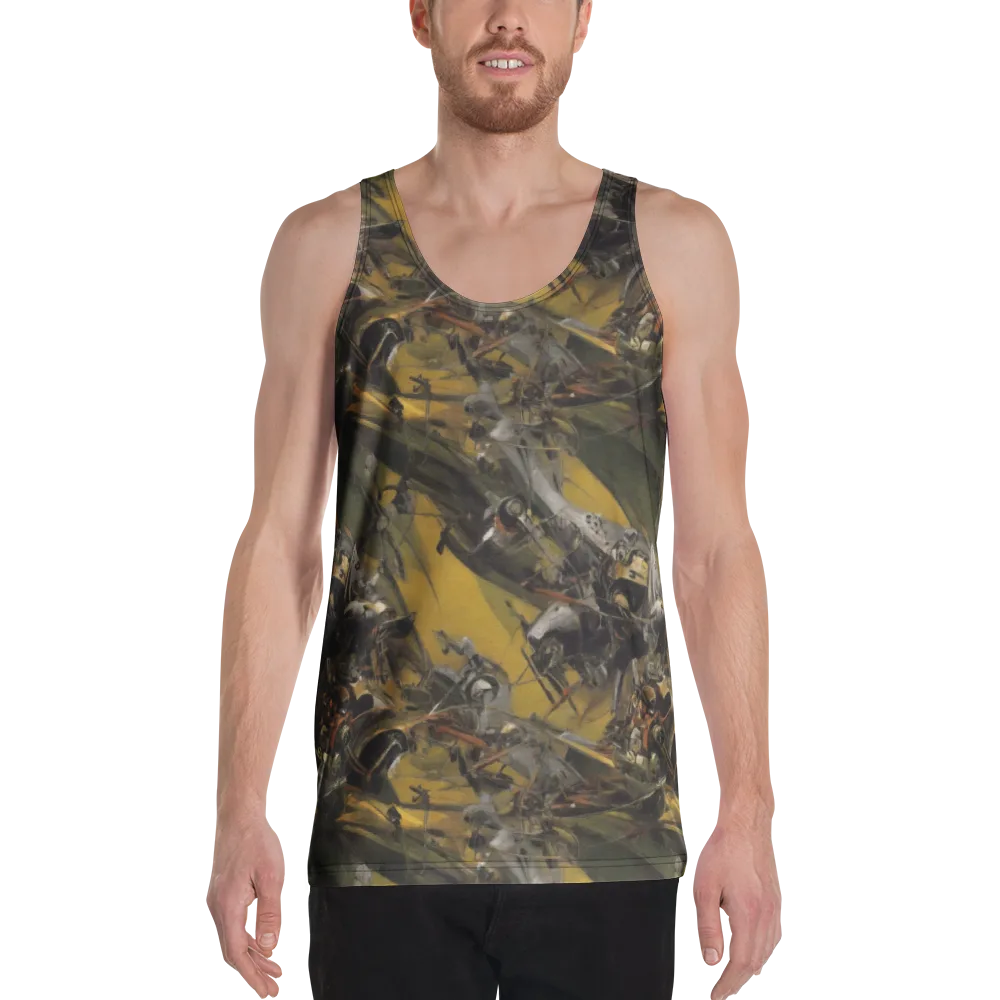 Ochre Momentum on Men's Tank Top — Front