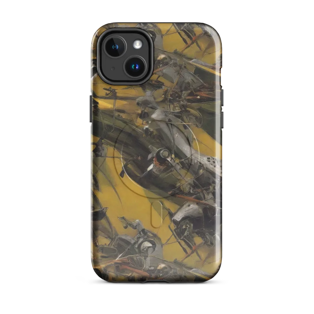 Ochre Momentum on MagSafe Tough Case for iPhone® — Front