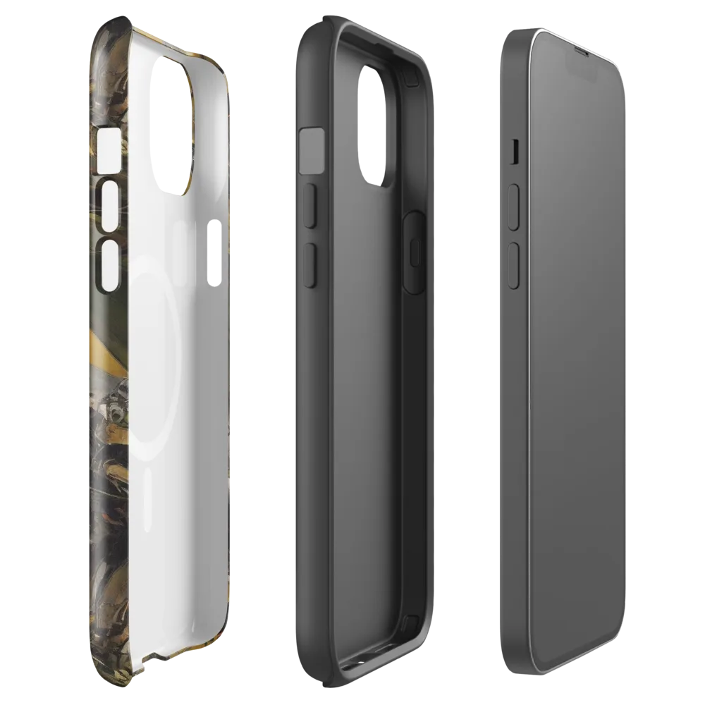 Ochre Momentum on MagSafe Tough Case for iPhone® — Front