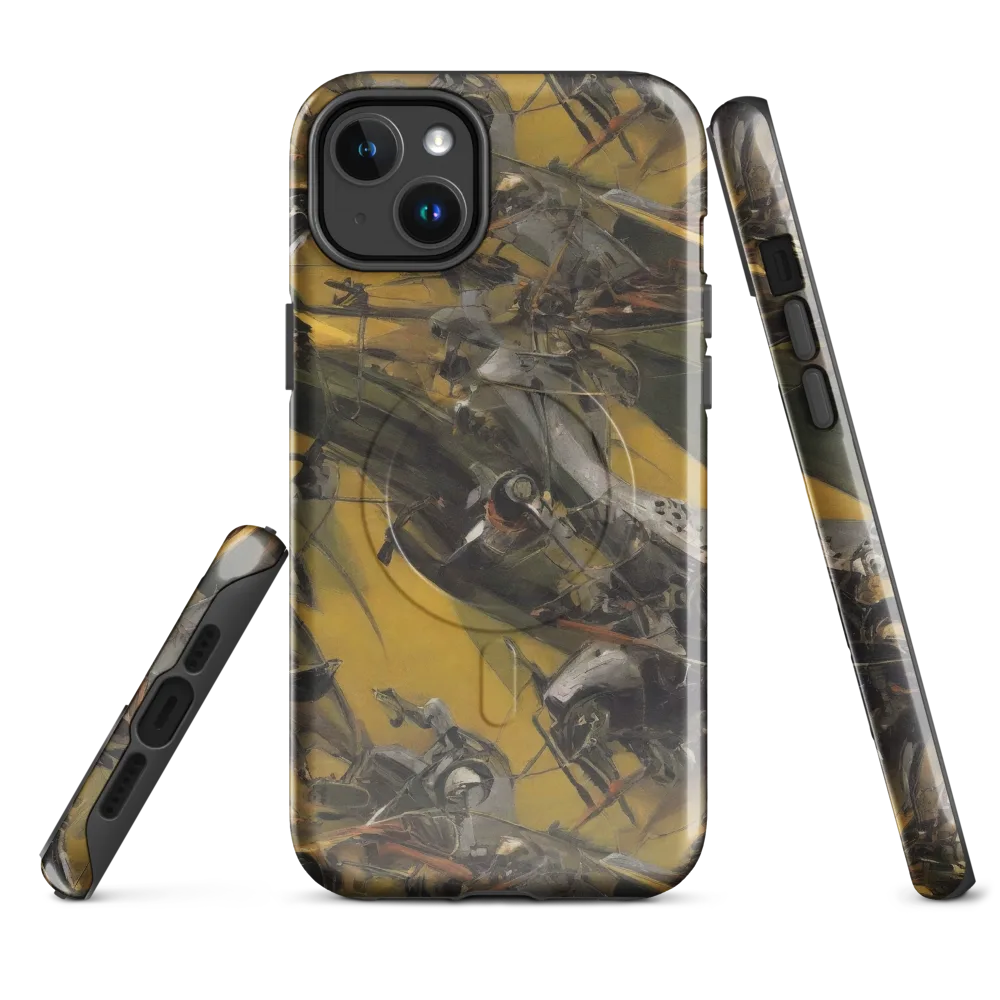 Ochre Momentum on MagSafe Tough Case for iPhone® — Front