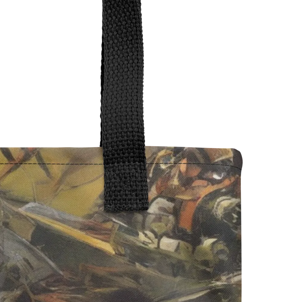 Ochre Momentum on Tote Bag — Product details