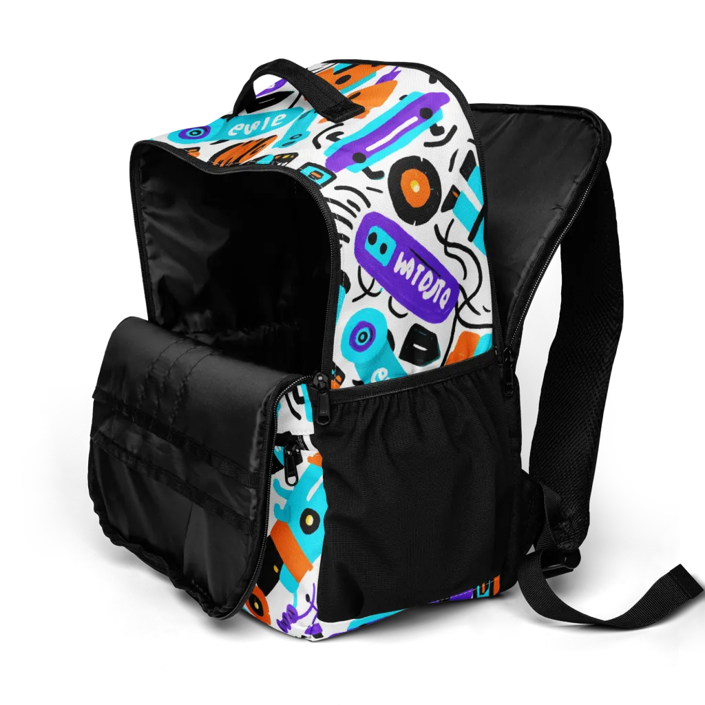 Robo Rave on Utility Backpack — Product details 2