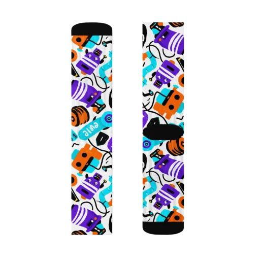 Robo Rave on a Socks