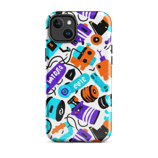 Robo Rave on a MagSafe Tough Case for iPhone®