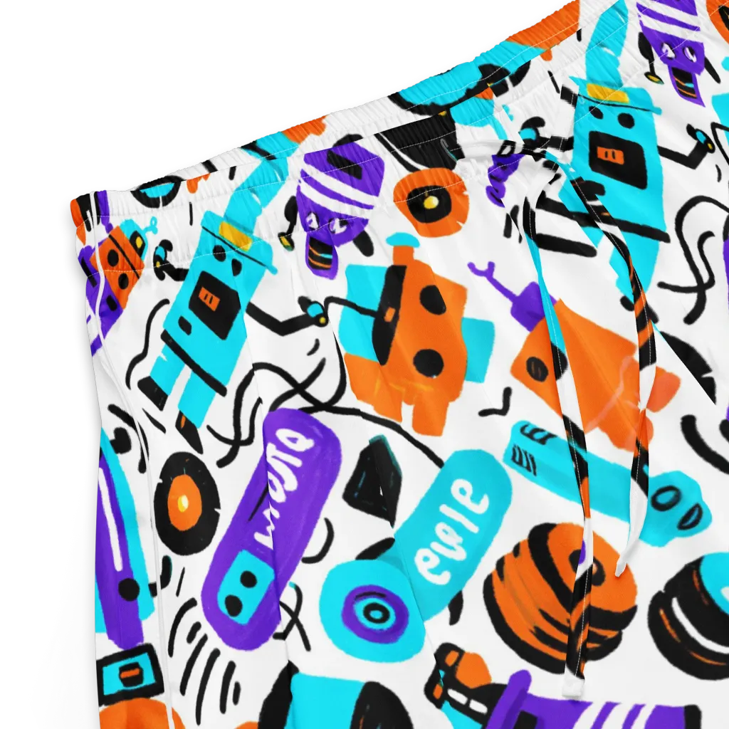 Robo Rave on Women's Pajama Shorts — Product details