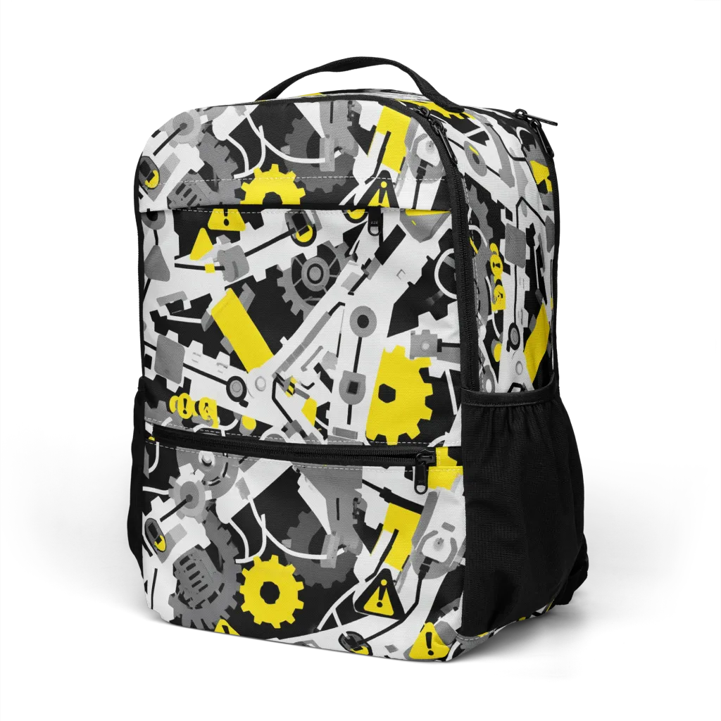 Chrome Hazard on Utility Backpack — Left Front