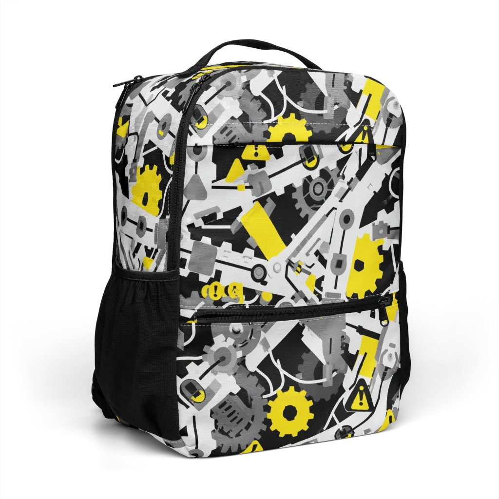 Chrome Hazard on Utility Backpack — Right Front