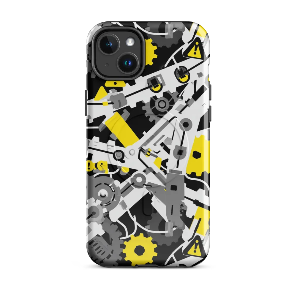 Chrome Hazard on MagSafe Tough Case for iPhone® — Front