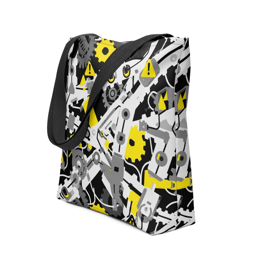 Chrome Hazard on Tote Bag — Front