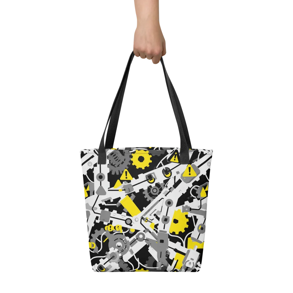 Chrome Hazard on Tote Bag — Front